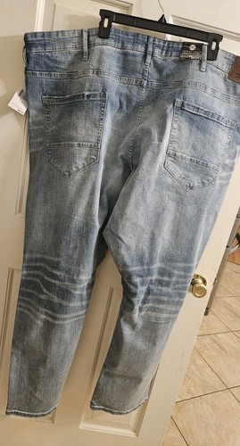 Jordan Craig Timeless Apparel Herrenjeans Größe 50 x 32 EISBLAU AARON EINZELHANDEL $ 80 - Bild 7 von 14