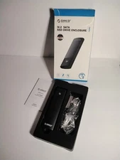 Orico M.2 SATA SSD Enclosure USB 3.2 Type C 5Gbps BLACK ORICO-PWM2-BK-EP