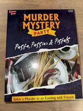 Murder Mystery Party Pasta Passion And Pistols Game (University Games) New