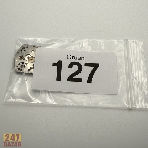 Gruen 335R Uhrwerk Veri-Thin gute Balance - wie besehen für Teile oder Reparatur - Bild 5 von 5