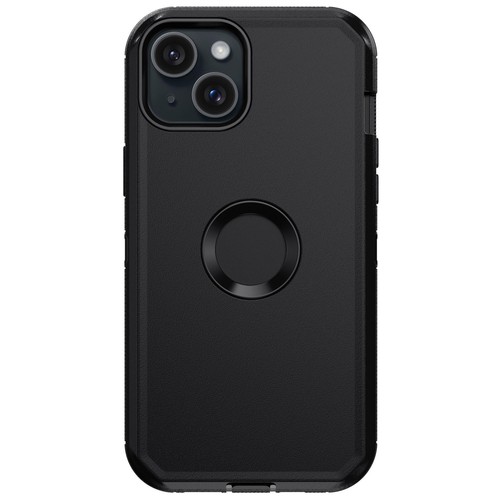 For iPhone 17 16e 15 14 13 12 Pro Max Case Dual-Layer Heavy Duty Tempered Glass - Picture 33 of 45