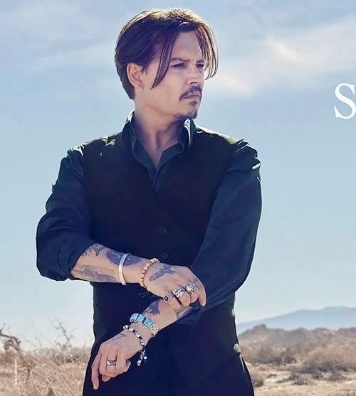 JOHNNY DEPP DIOR SAUVAGE EDP TRY ME SIZE ON CARD NO PHOTO OF JOHNNY INCLUDED
