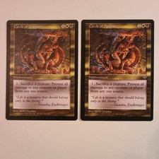 MTG - 2x Circle of Despair Mirage Regular