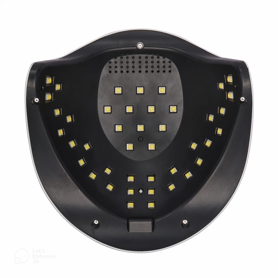 Lampada UV LED 280W Professionale Unghie Gel Semipermanente 66 LED Timer Auto - Imagen 2 de 4