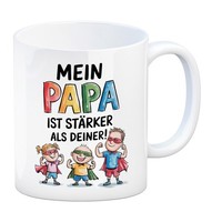 Mein Papa Ist Der StäRkste Superheld Kaffeebecher