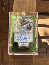 2024 Topps Tier One Autographs Green Foil Auto #T1A-BJ - Bo Jackson - Royals /20
