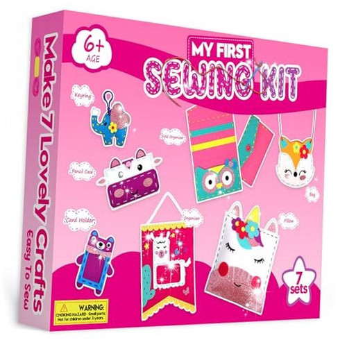 Sewing Craft Kit for Girls: DIY Toy for Kids - Felt Sewing Kit for Beginners