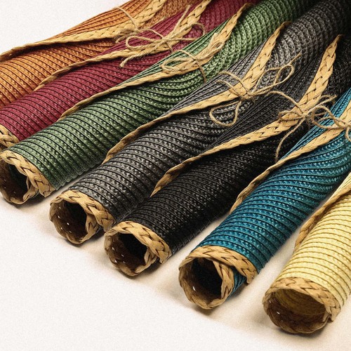 Round Braided Placemats Set of 4 Table Mats 15 Inches Washable Heat Resistant... - Picture 7 of 7