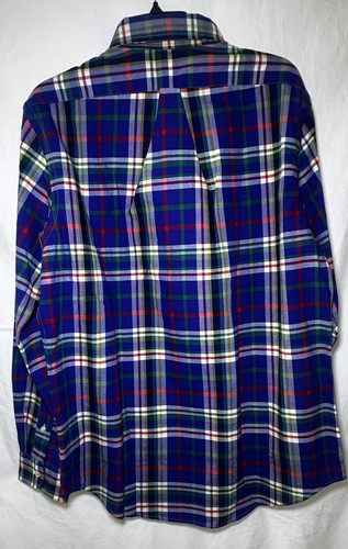 Polo Ralph Lauren Men's Classic-Fit Plaid Oxford Shirt XL - Picture 6 of 7
