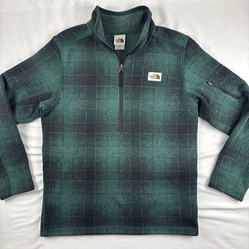 The North Face 1/4 Zip Jacke Herren Medium Leo Gordon Lyon grün kariert - Bild 5 von 11