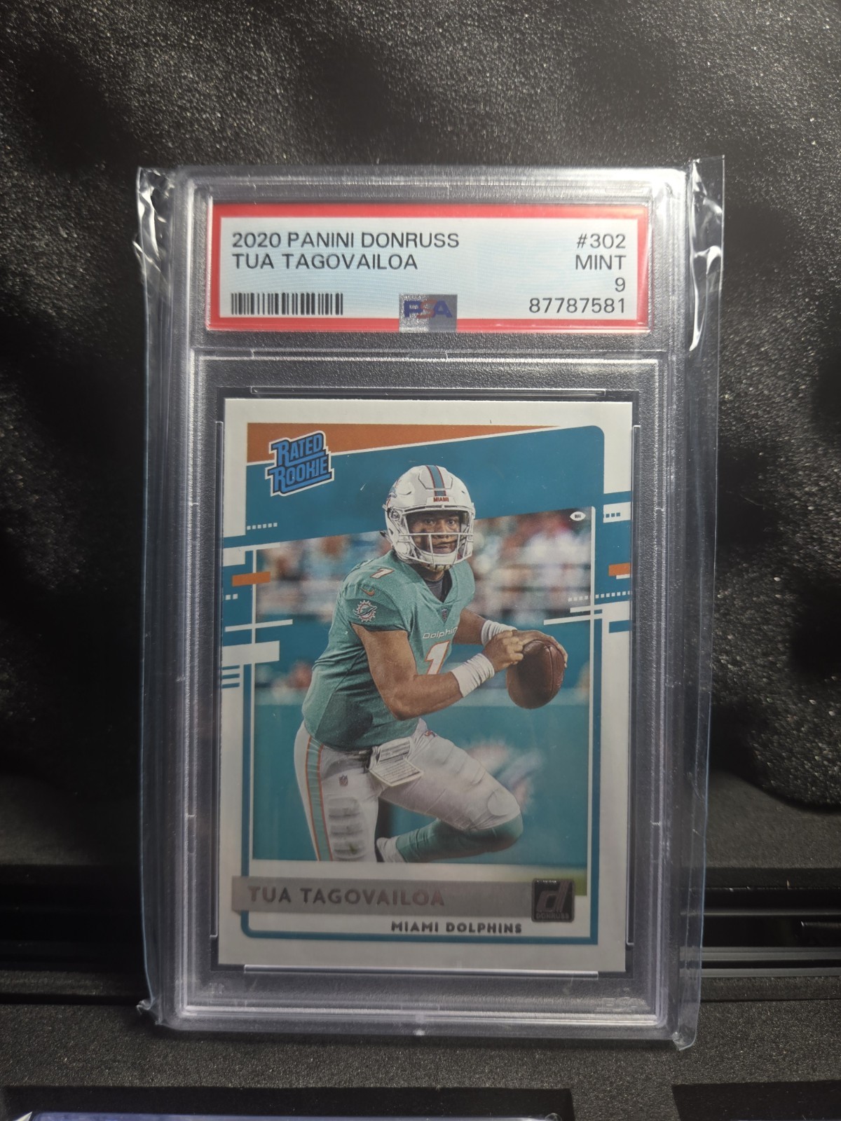 2020 Panini Donruss - Rated Rookie Tua Tagovailoa #302 (RC)