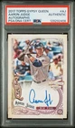2017 Topps Gypsy Queen Aaron Judge Auto RC PSA AUTHENTIC JSCA-500