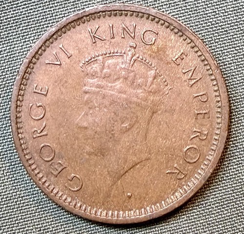 Indien Briten 1939 1/12 Anna. Geringe Auflage. Selten. Schneller Versand. Vertrauenswürdiger Verkäufer! - Bild 2 von 5