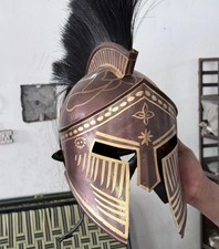 Spoleto Bascinet Helmet with Extra Eye-Bars   Armored Combat Reenactment Helmet