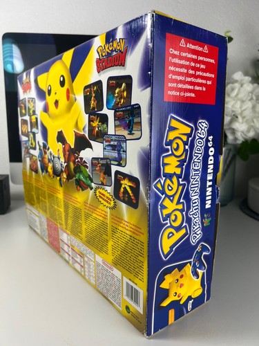 ⭐️ NINTENDO 64 Limited POKEMON PIKACHU Edition in Verpackung + Spiel - Bild 3 von 18