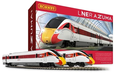 Hornby R1288M LNER Azuma High Speed Train Set 21DCC Ready NEW