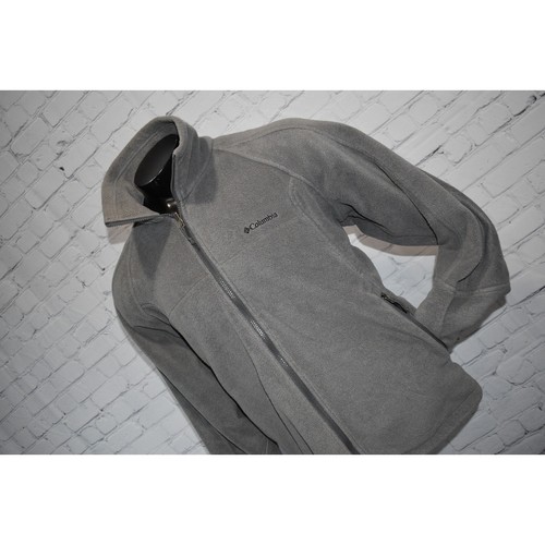 Columbia Fleece Jacket Mens Size XL Interchange Gray Full Zip Polyester - Picture 3 of 8