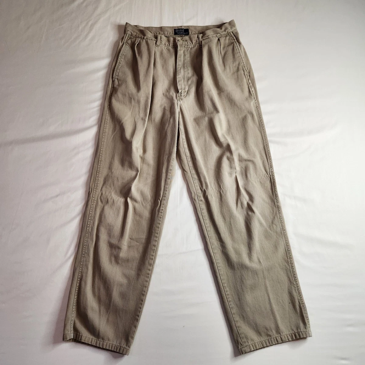 Polo Ralph Lauren Pleated Chino Pants for Men for sale | eBay