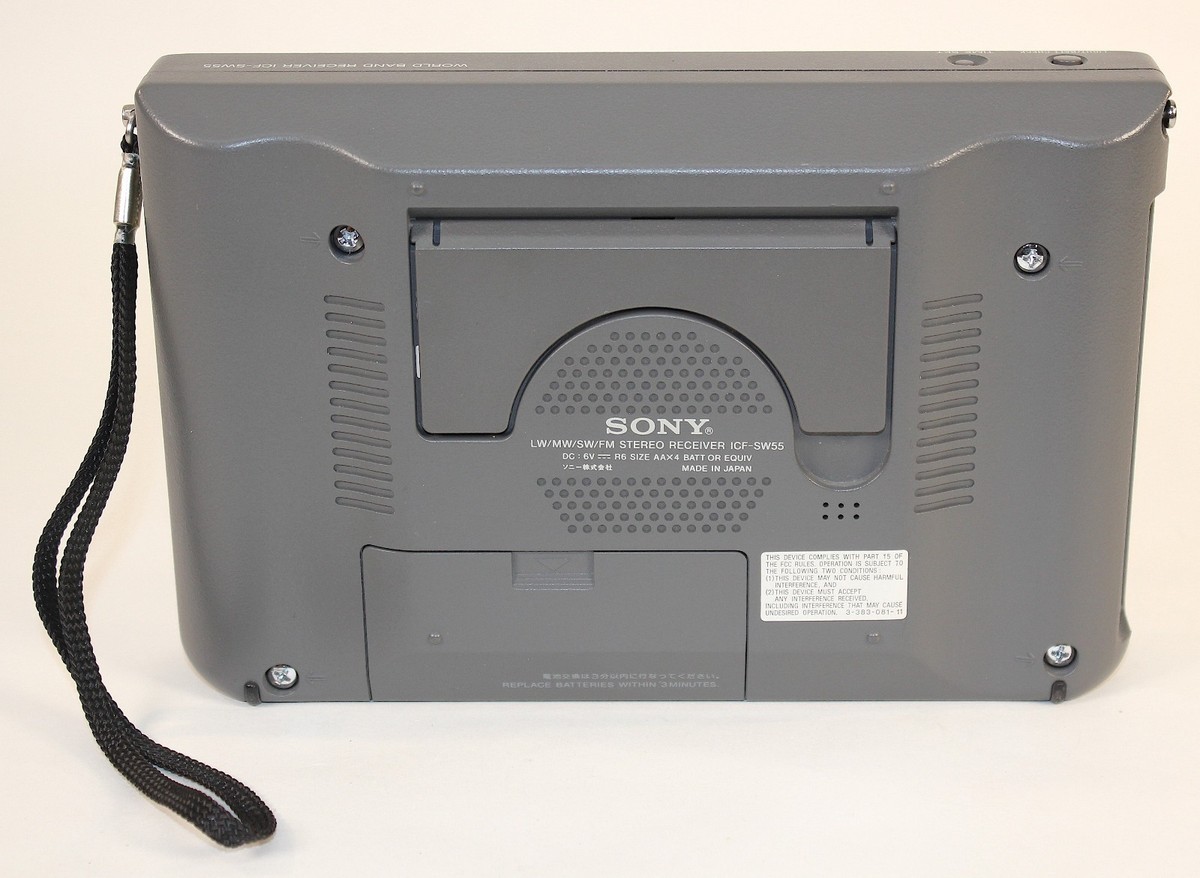 SONY LW/MW/SW/FMステレオレシーバー　 ICF-SW55 ラジオ Sony ICF-SW55 World Band Radio LW/MW/SW/FM Stereo Receiver