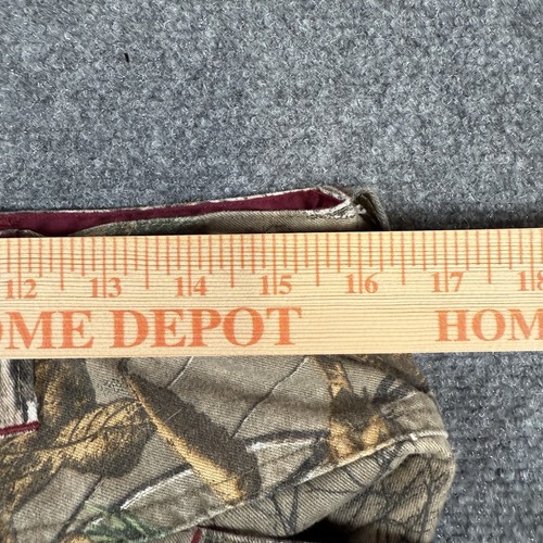 Realtree Pants Womens Medium Green Camo Cargo Nature Outdoors Hiking Hunting - Picture 9 of 13