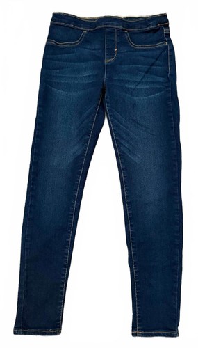 Levi's Girls Denim Jeans Jegging Size 12 Blue Pockets Stretch Cotton Polyester - Picture 2 of 7