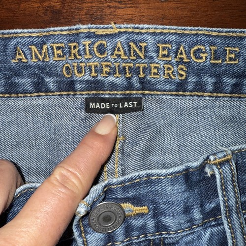 American Eagles Original Straight Jeans Men’s 33x30 Medium Wash 2016 - Picture 3 of 7