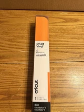 New Cricut Smart Vinyl 13 in x 3 ft Orange Matte Permanent Vinyl