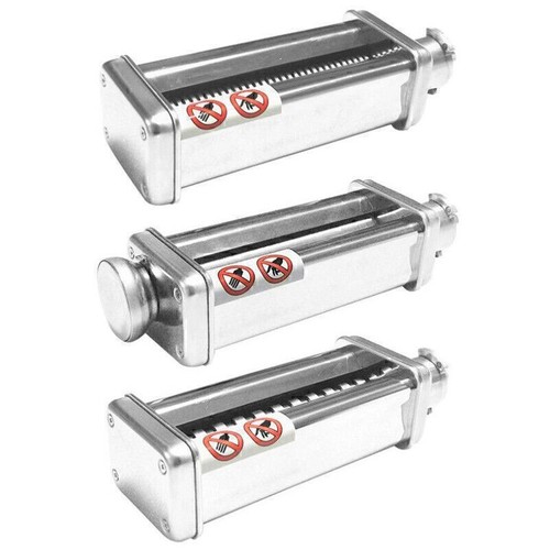 Dreiteiliger Nudelvorsatz Pastaaufsatz Edelstahl Zubehör Für KenWood Stand-Mixer - Bild 9 von 16