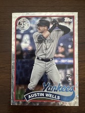 2024 Topps Series 2 - 1989 Topps Baseball Foilboard #89B2-36 Austin Wells (RC)