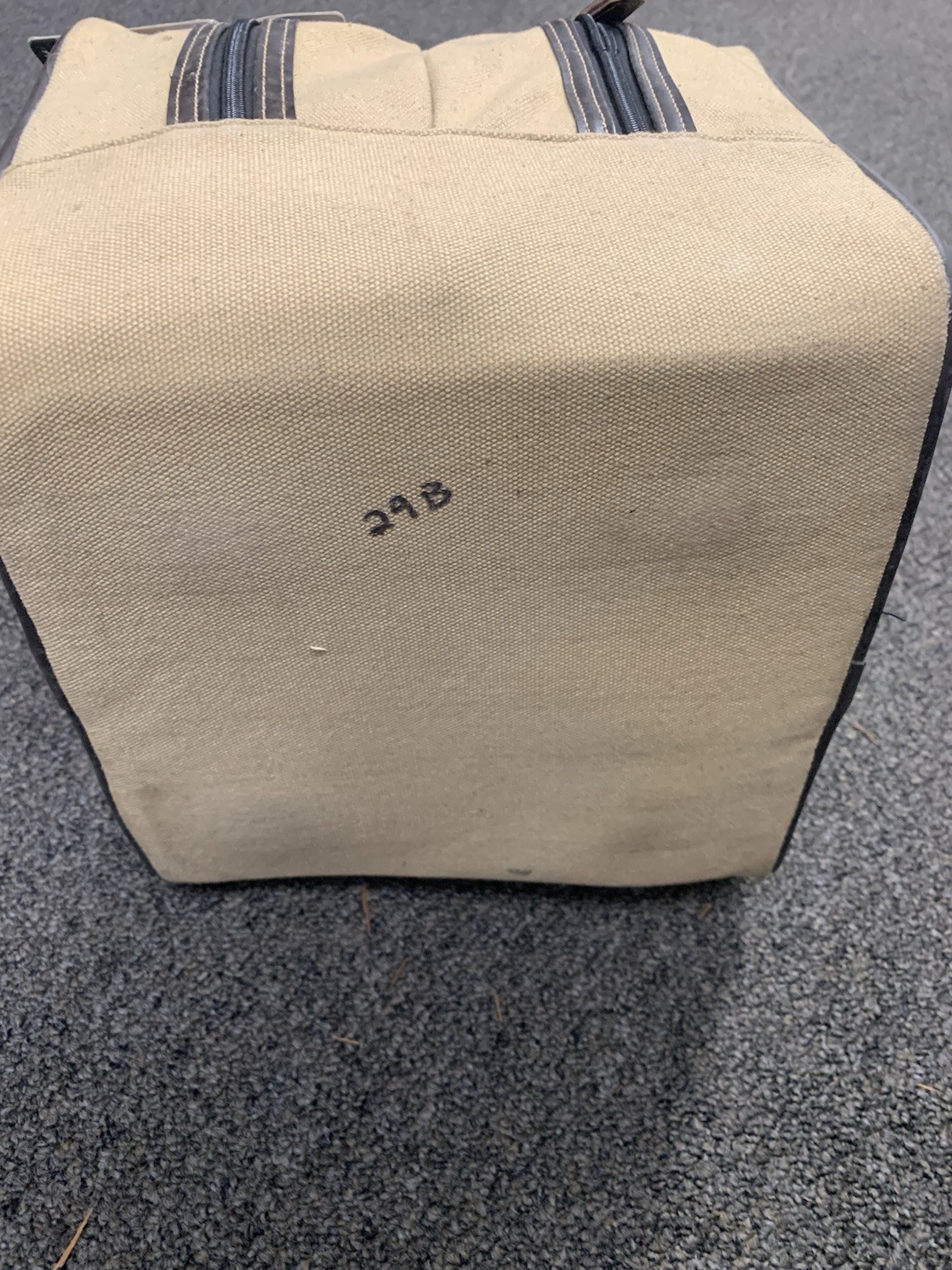 Vintage Sportcraft Rivoli Bocce Ball Set With Canvas and Leather Carry Case