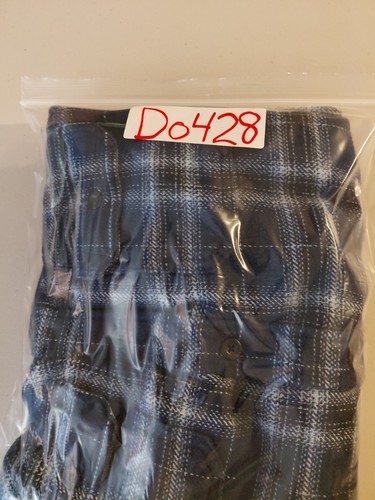 Woolrich Hemd kariert Flanell Langarm Shacket Taschen Herren S blau 20x26 Taschen - Bild 18 von 18