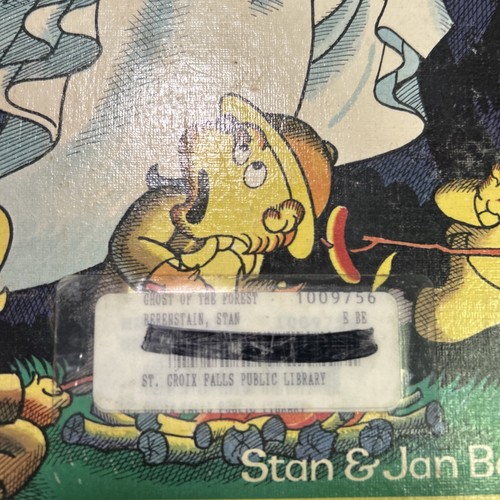 Lot of 5 Vintage Berenstain Bears BOOKS by Stan Jan Berenstain 1980’s - Picture 13 of 19