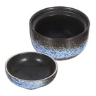  Pudding Bowl with Lid Steamed Japanese Ramen Korean Egg Steamer Pot