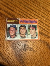 1975 Topps #7 Ryan/Busby/Bosman Poor