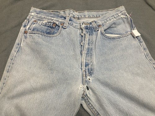 Vintage 90’s levis 501 jeans Made in USA - Picture 2 of 24