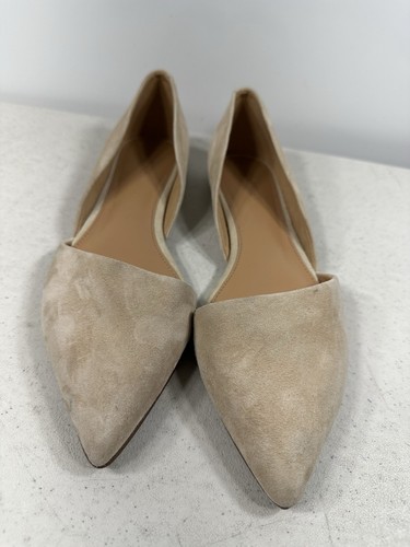 J CREW Wildleder Zoe d'Orsay Ballerinas in Sattelgröße 7,5 - Bild 3 von 7