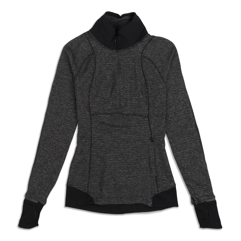 lululemon Women's Casual Long Sleeve Shirt Size 4 Black