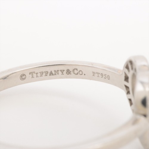 Tiffany Sentimental Heart diamond Ring Pt950 2.8g - Picture 3 of 4