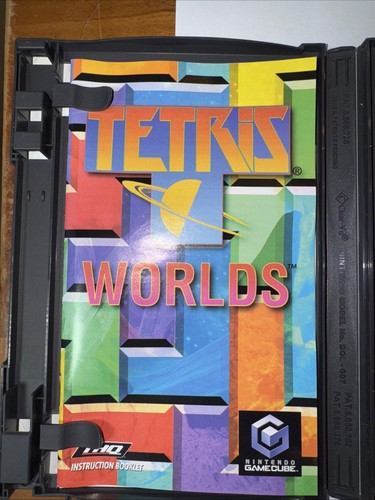 Tetris Worlds (Nintendo GameCube 2002) Complete w/ Manual - Picture 3 of 13