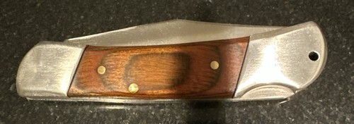Elk Ridge ER-124W Folding Knife, Wood Handle, Brand New in Box Never Used - Picture 4 of 10