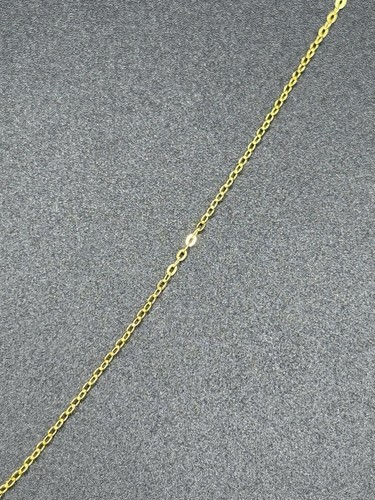 18” New Condition Gold S.S. Genuine Pearl Moissanite Modernist Pendant GRA - Picture 4 of 10