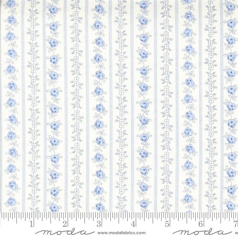 Baumwolle Blumen Charm Pack Hollyhocks & Roses Moda Fabrics, 42-teilig - Bild 4 von 4