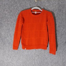 Lego Target Kid Sweater M Red Beveled Brick Pattern Chunky Knit Kidcore Pullover