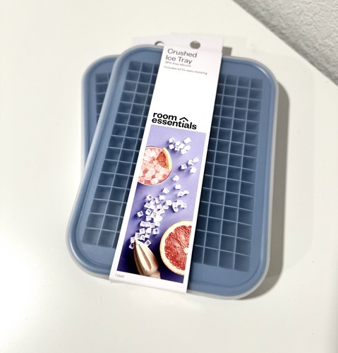 Room Essentials-Yellow Silicone Crushed Ice Tray With Lid- 150 Mini Cubes- 4 set - Picture 7 of 9