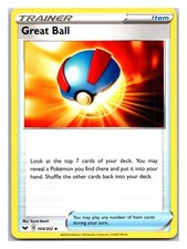 SWSH01: Sword & Shield Base Set #164/202 Great Ball