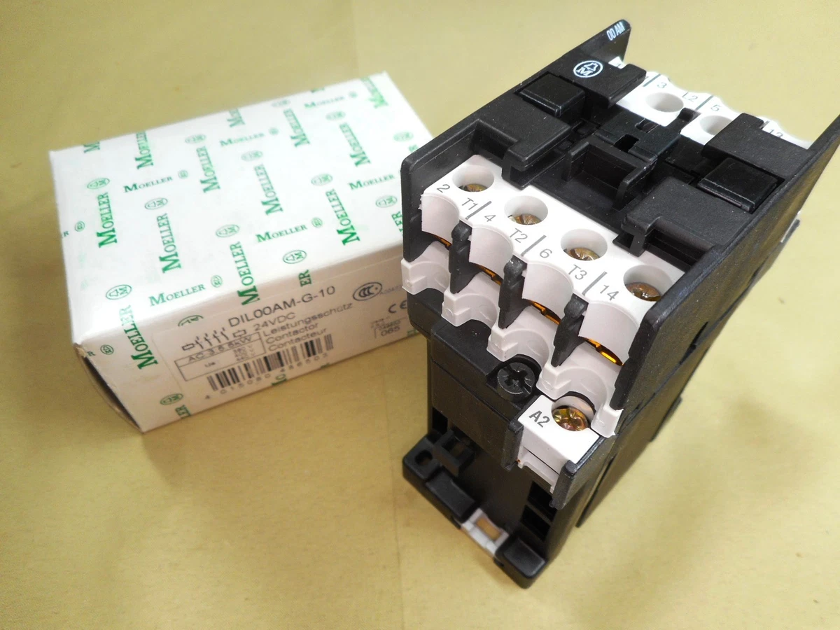 MOELLER DIL00AM-G-10 24VDC relay (NIB)