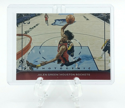 2021-22 Panini Photogenic With Authority Jalen Green #4 Rookie RC SP - Bild 1 von 2