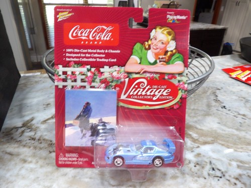 Dodge Viper GTS 1999 WHITE LIGHTNING COCA-COLA VINTAGE FUNDIDO A PRESIÓN - Imagen 5 de 6