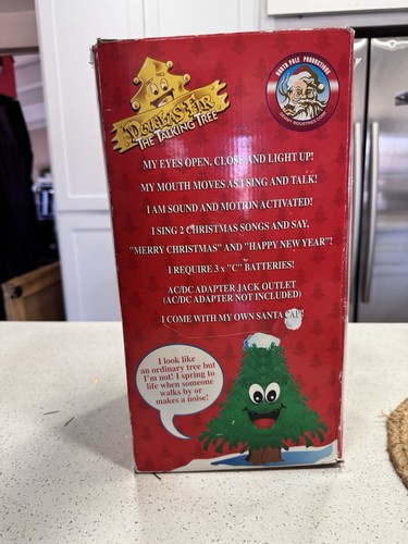 1996 Gemmy Douglas Fir Talking Singing Dancing Christmas Tree - Partially Works - Picture 9 of 11