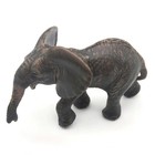  2 Pcs Toy Figure Elephant Figurine Ornament Good Luck Widelife Animal Figures